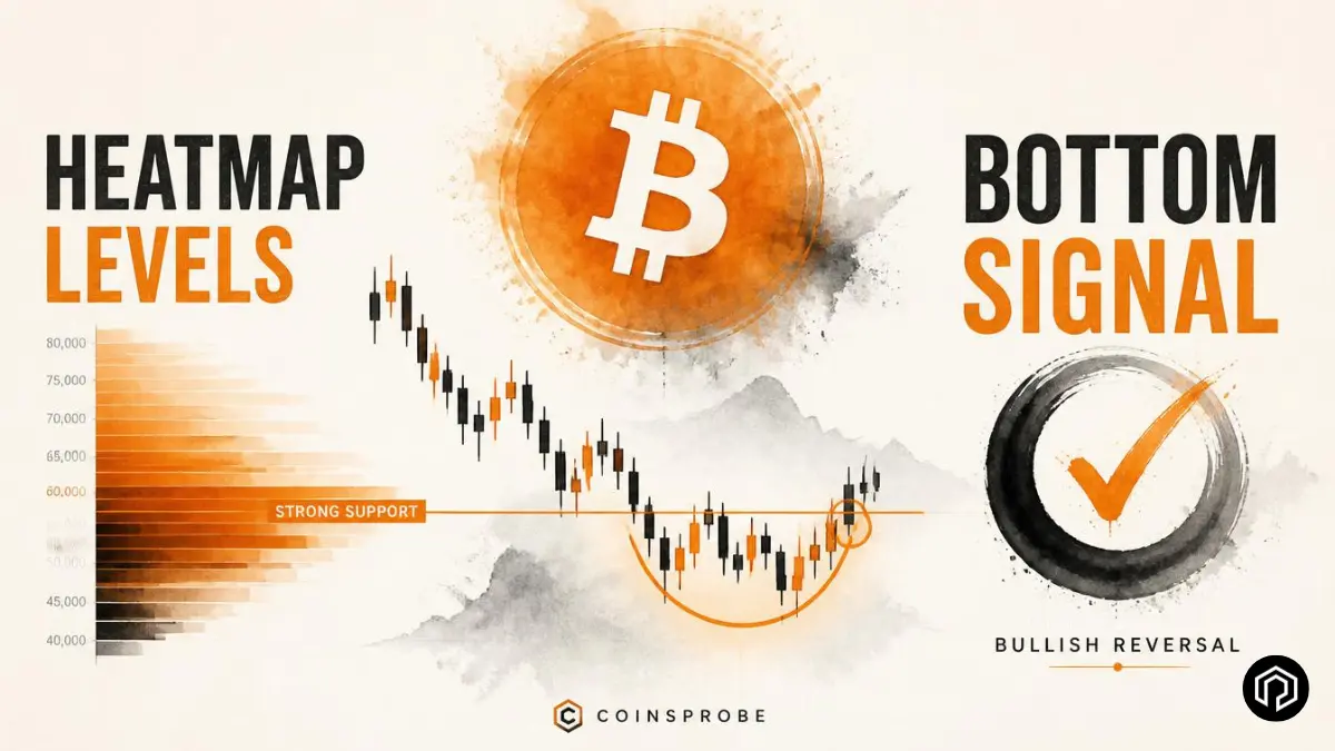 Bitcoin Technical & On-Chain Update: Heatmap Levels + Bottom Signal