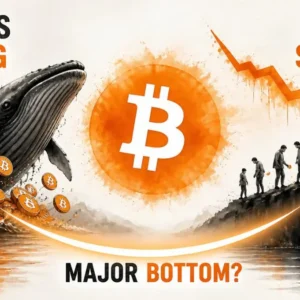 Bitcoin Whales Accumulate as Retail Sells — Long-Term Chart Signals Major $BTC Bottom?