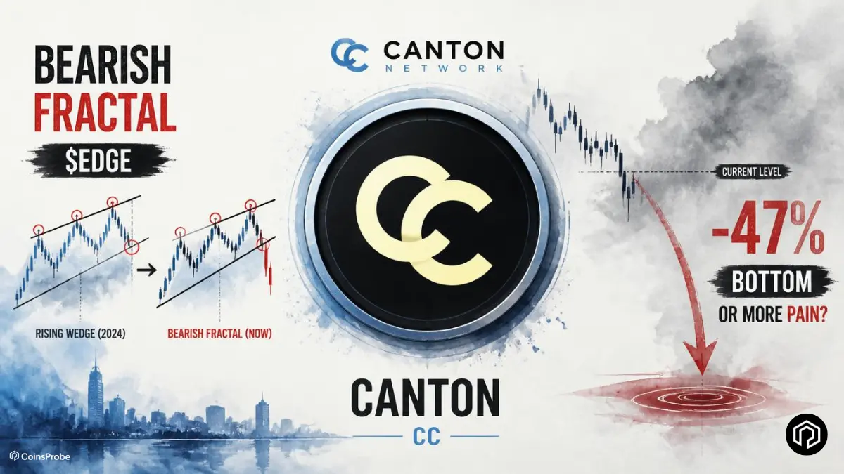 Canton Coin (CC) Drops 47% With Bearish Fractal — Is More Pain Ahead?