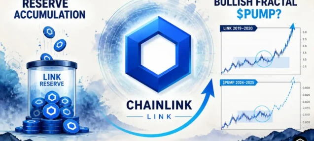 Chainlink’s Reserve Accumulation Meets Bullish Fractal: Can LINK Expand From Here?
