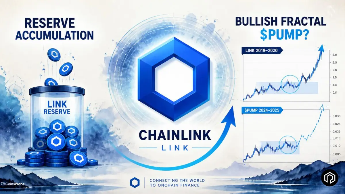Chainlink’s Reserve Accumulation Meets Bullish Fractal: Can LINK Expand From Here?