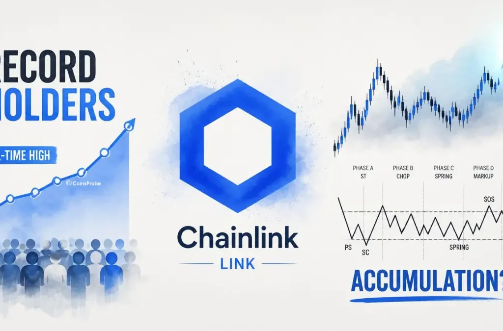 Chainlink (LINK) Surges as Holders Hit Record High — Wyckoff Accumulation in Play?