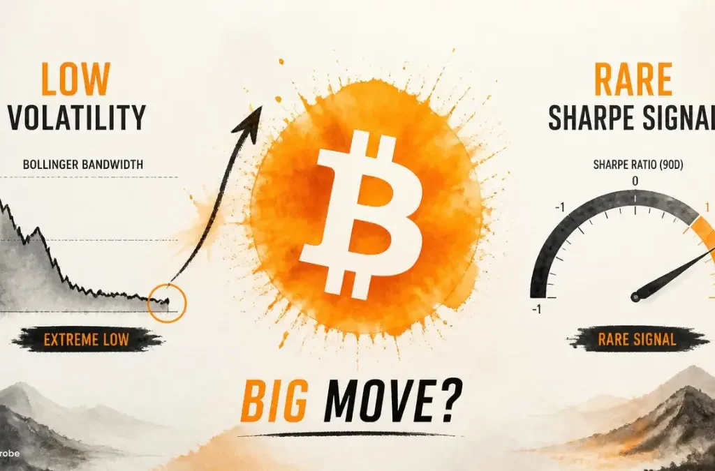 Is Bitcoin Coiling for a Big Move ? Two Rare Signals Saying Yes