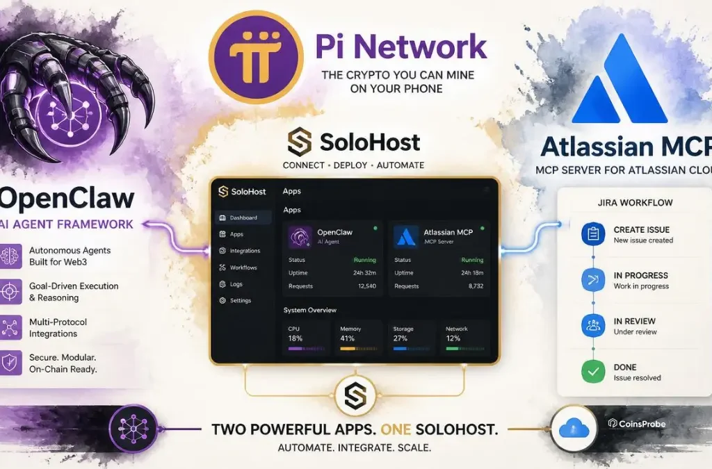Pi Network Adds OpenClaw and Atlassian MCP Server to SoloHost