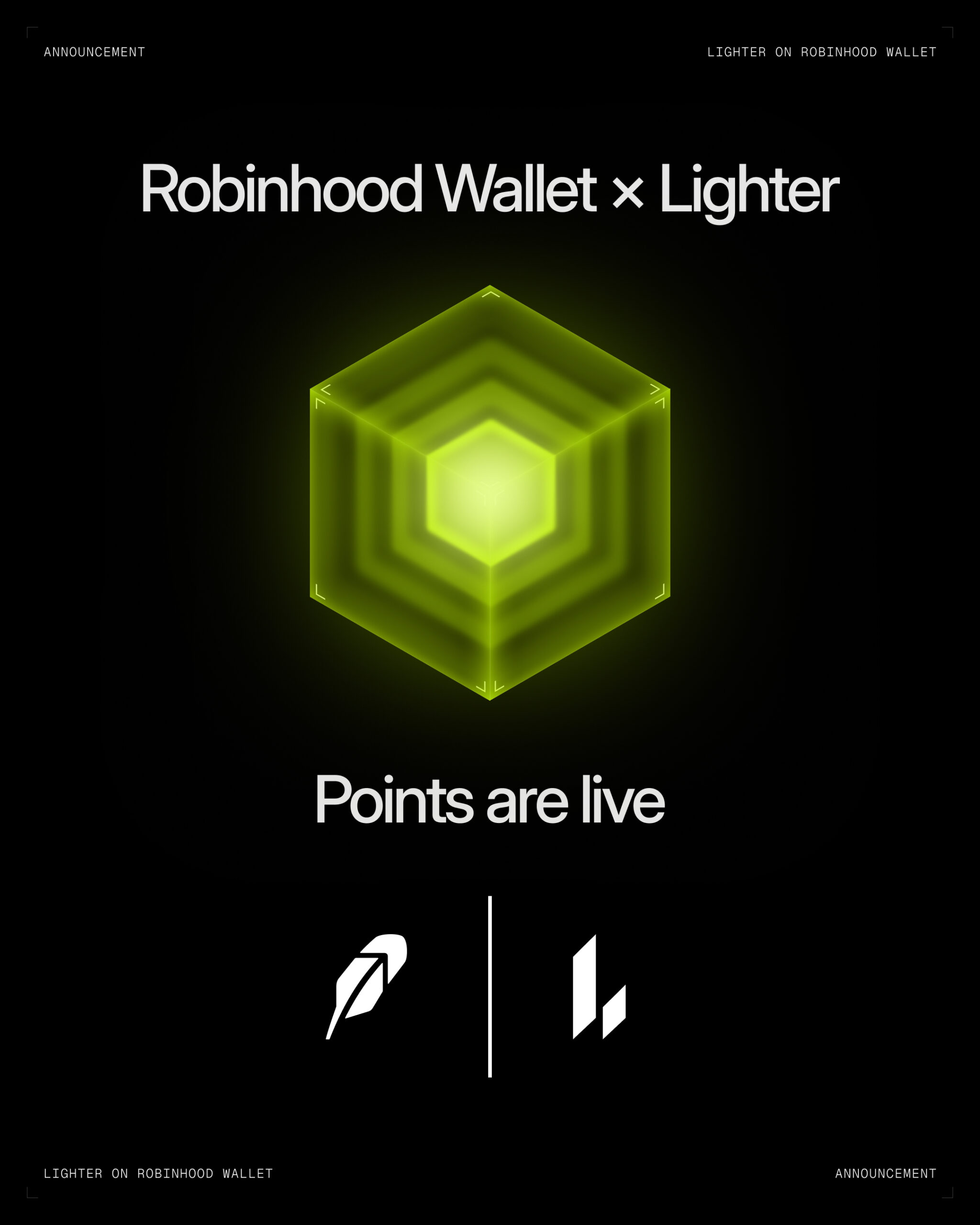 Robinhood Wallet and Lighter Points
