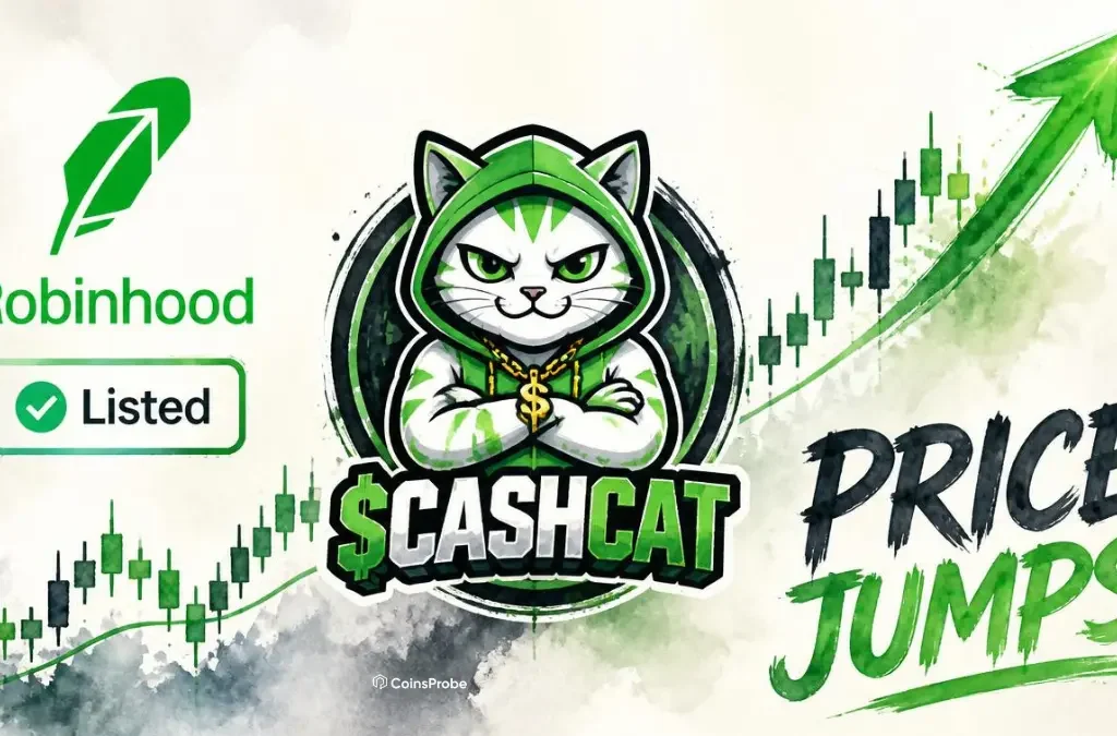 Robinhood Lists $CASHCAT — Memecoin Jumps Sharply on Official Announcement