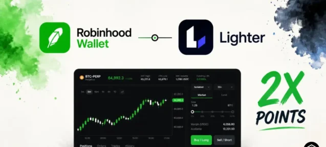 Robinhood Wallet × Lighter Launch 2x Points Program for Perpetual Futures Traders