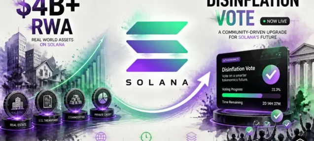 Solana RWA Ecosystem Surpasses $4B While Disinflation Vote Begins