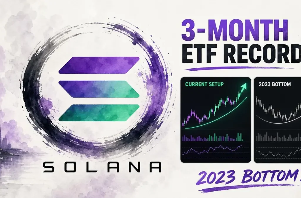Solana (SOL) Hits 3-Month ETF Inflow Record — Can the 2023 Bottom Repeat?