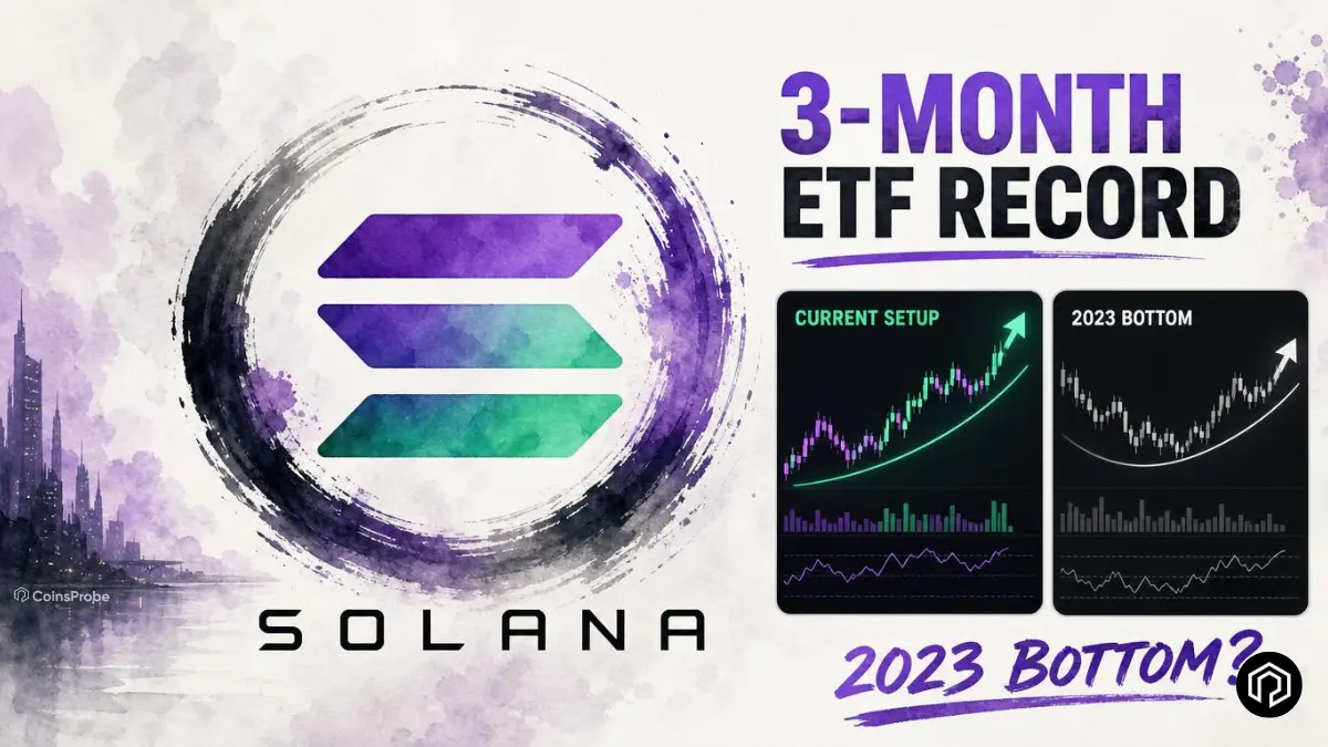 Solana (SOL) Hits 3-Month ETF Inflow Record — Can the 2023 Bottom Repeat?