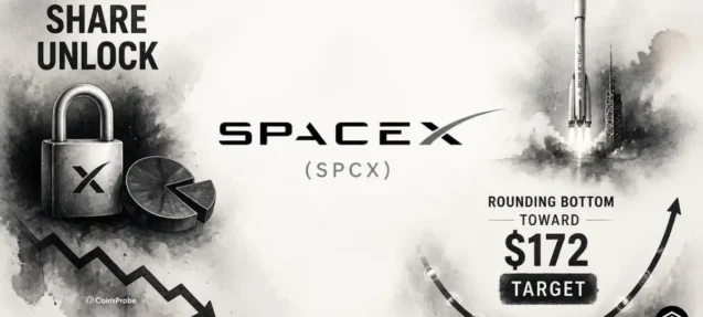 SpaceX (SPCX) Surges 15% Despite Massive Share Unlock — Technical Setup Targets $172