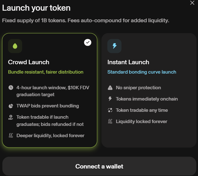Token Launches on Pools.trade