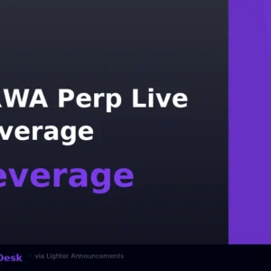 $SMIC RWA Perpetual Now Live on Lighter With 10x Leverage