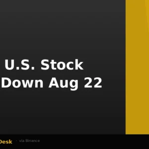Binance U.S. Stock Trading Offline Aug 22 for Partner Broker Upgrade