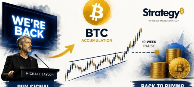 Saylor Posts ‘We’re Back’ — Strategy May Resume Bitcoin Buying After 10-Week Pause