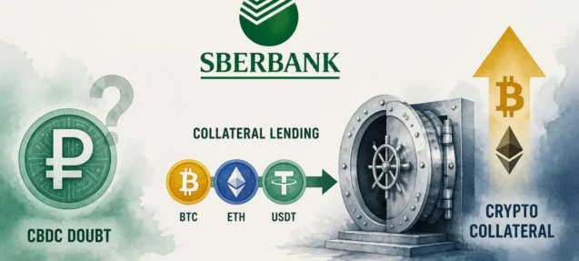 Russia’s Sberbank Plans BTC, ETH & USDT Loan Collateral — Questions Digital Ruble Demand