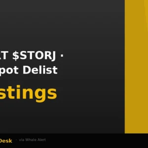 Binance to Remove ICON, Secret, and Storj From Spot Markets in September