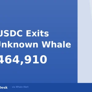 Whale Pulls $160.46M USDC From Aave in Single Ethereum Move