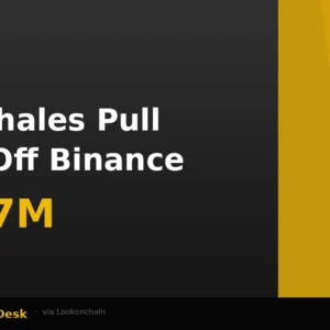 Three Whales Pull 54,704 ETH Worth $120.98M Off Binance