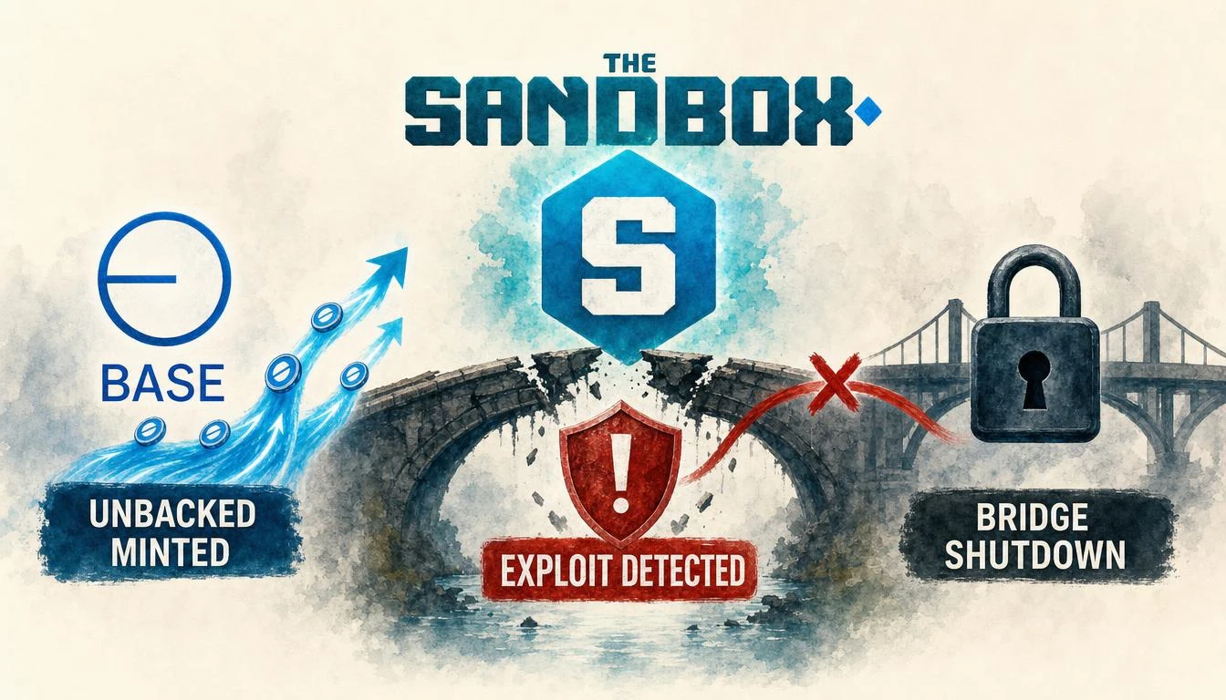The Sandbox Bridge Exploit on Base Mints Unbacked SAND — Bridge Shut Down