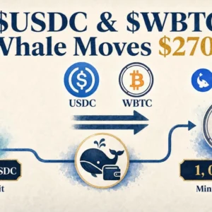 192.84M USDC Flows to Aave & 1,000 WBTC Worth $77.4M Sent to F2Pool — Dual Whale Alert