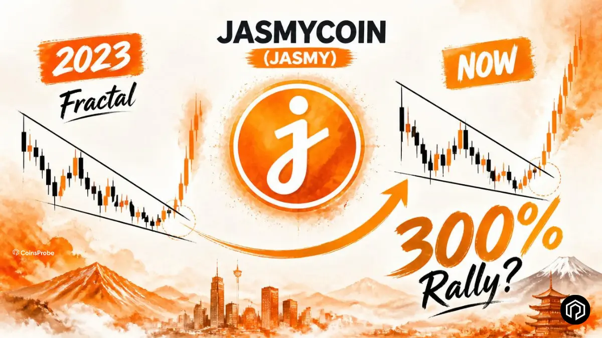JasmyCoin (JASMY) Flashes 2023 Bullish Fractal – Is a 300% Rally Next?
