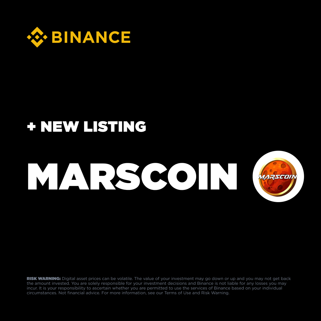 MARSCOIN Listing on Binance