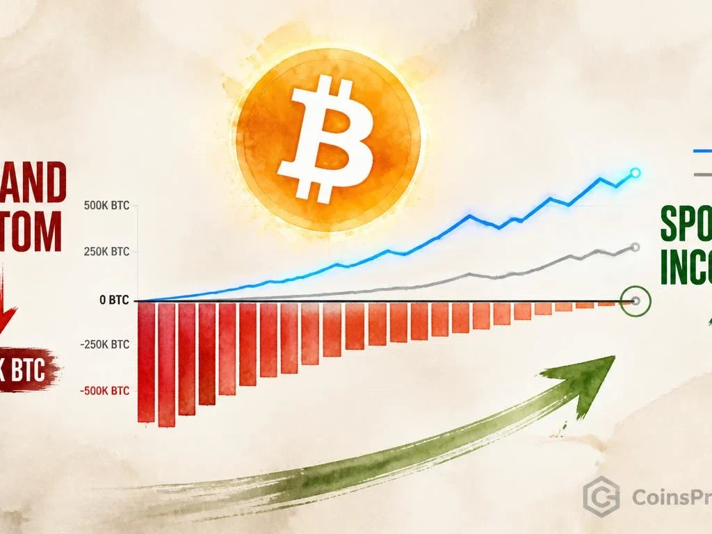 Bitcoin Demand Recovering From Bottom — Spot Flip Is the Signal to Watch