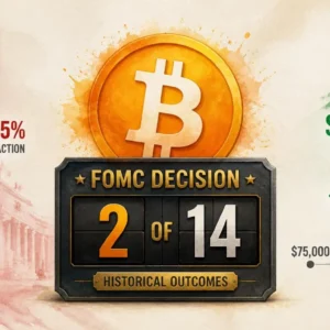 Bitcoin Has Risen After Only 2 of 14 FOMC Decisions — Why This One Is Different