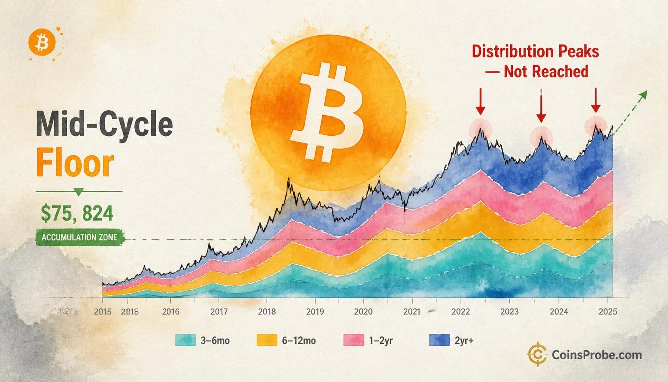 Bitcoin UTXO Age Bands Flag Mid-Cycle Floor — Not the Cycle Low