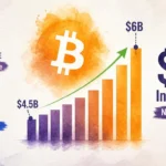 Bitcoin Stablecoin Inflows Hit $6B — Binance Holds, Coinbase Rebounds