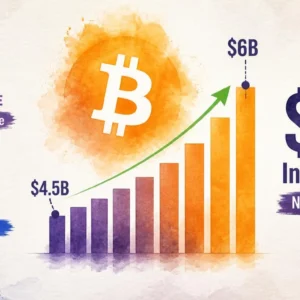 Bitcoin Stablecoin Inflows Hit $6B — Binance Holds, Coinbase Rebounds