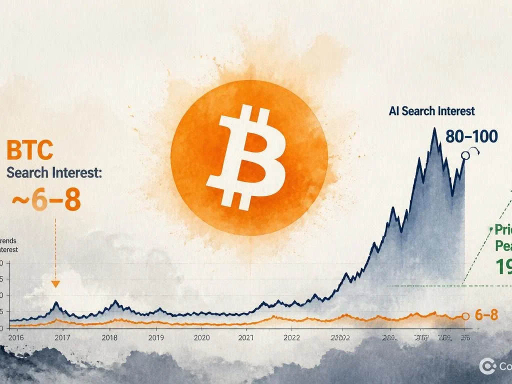Bitcoin Bull Run Just Started — Google Trends Data Shows No One Cares Yet