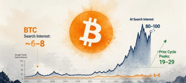Bitcoin Bull Run Just Started — Google Trends Data Shows No One Cares Yet