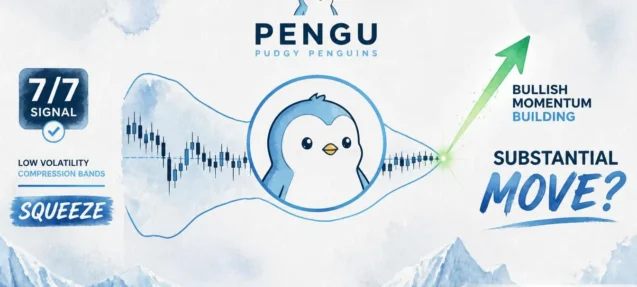 Is PENGU Coiling for a Major Move? Low Volatility Meets Bullish Momentum