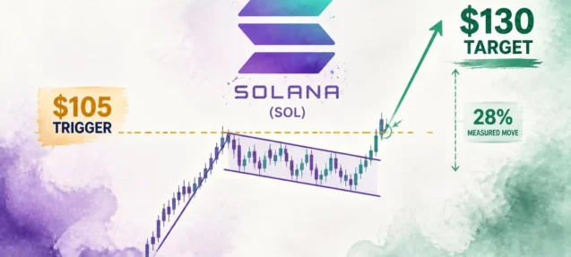 Is Solana Coiling for a Breakout? Bull Flag at $101 Eyes $130 Target