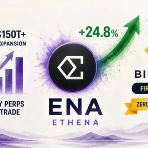 ENA Surges 24.8% as Ethena Lands Binance Equity Perps Deal