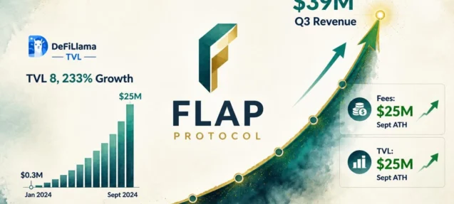 Flap Protocol Hits $39M Q3 Revenue — Stock-Paired Memes Signal Not Over
