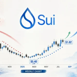 SUI Parabolic SAR Flips Weekly — Macro Bull Signal After 83% Drawdown