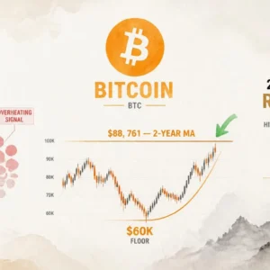Bitcoin Eyes the 2-Year MA at $88,761 — The Bull/Bear Line