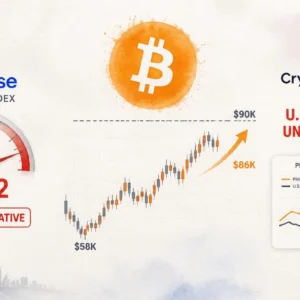 Bitcoin at $86K But Coinbase Premium Stays Negative — Warning Sign