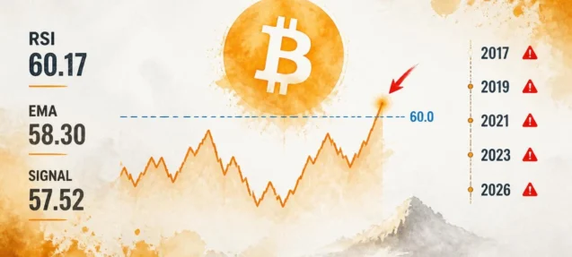 Bitcoin Stablecoin Ratio Channel Hits Elevated Zone — A Signal That Marks Local Peaks