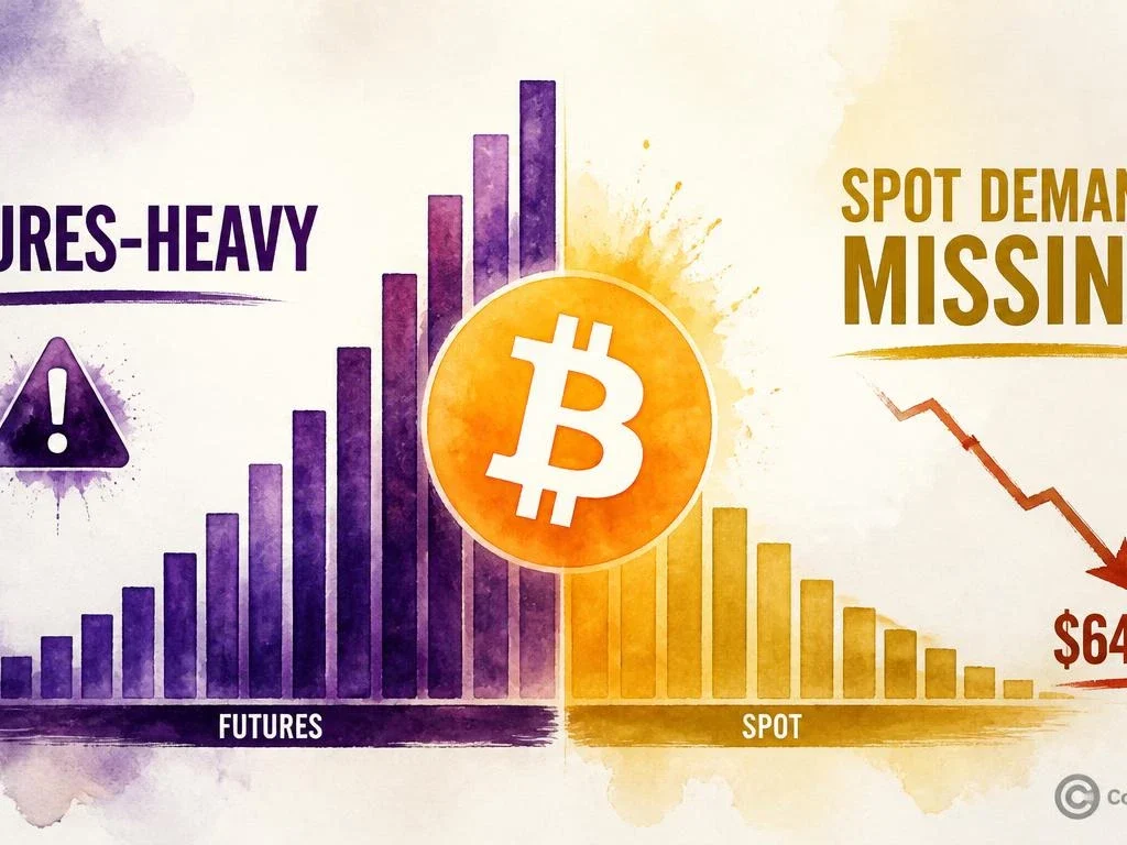 Bitcoin's Rebound Is Futures-Led — Spot Demand Is the Missing Piece