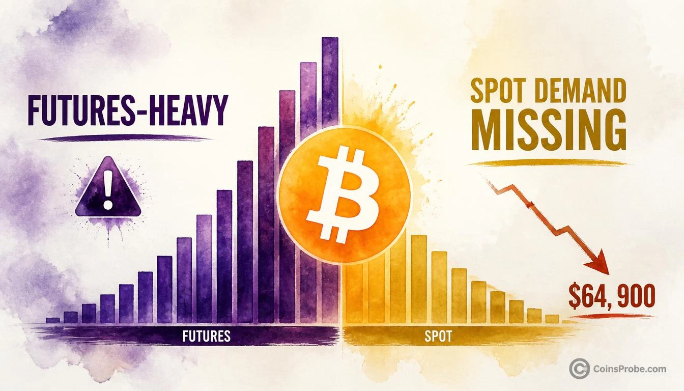 Bitcoin’s Rebound Is Futures-Led — Spot Demand Is the Missing Piece