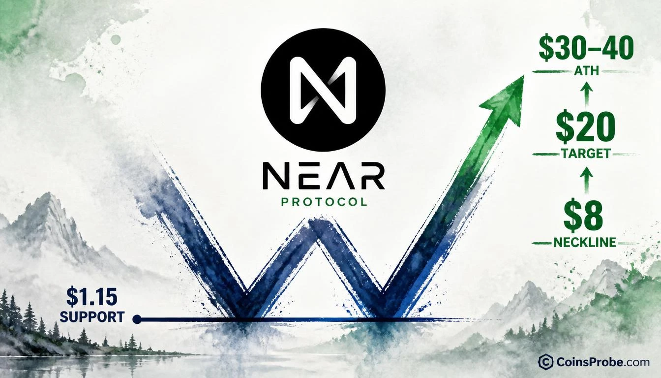 NEAR Protocol Prints Macro Double Bottom — Analyst Eyes $8, $20, and New ATH