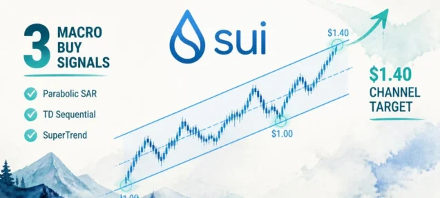 SUI Reclaims $1 Mid-Range — Channel Top at $1.40 Now in Focus