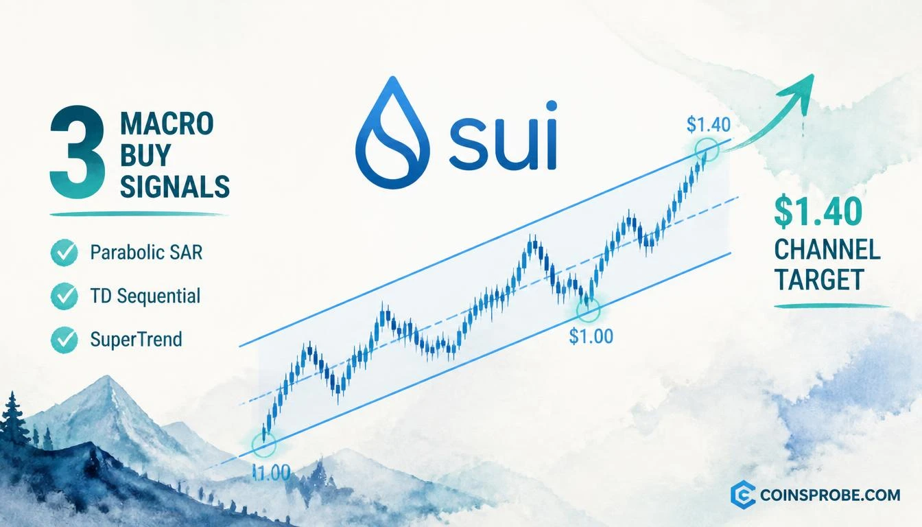 SUI Reclaims $1 Mid-Range — Channel Top at $1.40 Now in Focus
