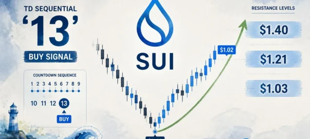 SUI TD Sequential ’13’ Buy Signal — 45% Rally Already Confirmed