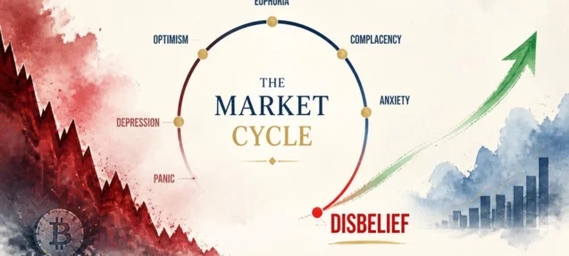 Is Crypto in the Disbelief Phase? What Market Cycle Psychology Says Now