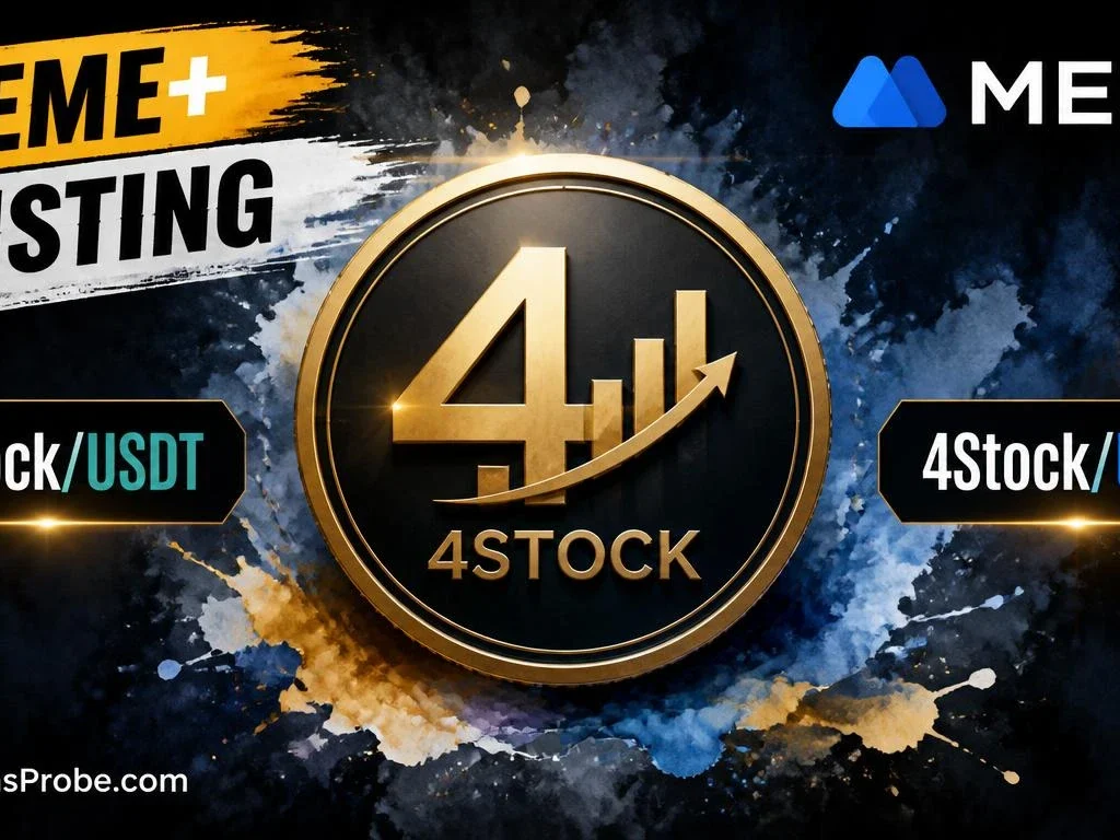 MEXC Lists $4Stock Under Meme+ Program — Two Trading Pairs Now Live